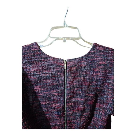 ANN TAYLOR Tweed Square Neck Dress - Size 6 - Picture 4 of 7